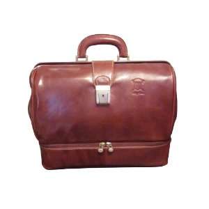   Italian Leather Doctor Bag, Travel Bag, Briefcase   Handmade In Italy