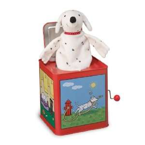  Sparky The Fire Dog Jack in the box 6 Toys & Games