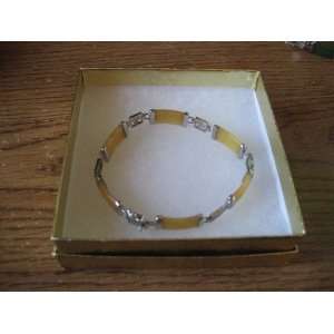   All Time Favorite Beautiful 7 Yellow Jade Bracelet 