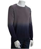 Harrison coal cotton dip dyed sweater style# 312155201