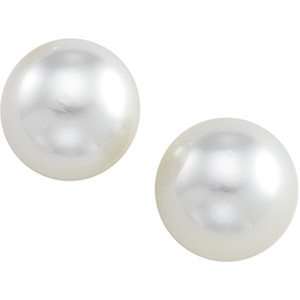    South Sea Cultured Pearl Earrings in 18K Yellow Gold Jewelry