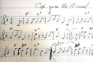 vintage SQUARE DANCE MUSIC BOOK handwritten piano sheet  