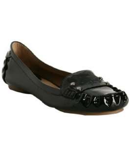 Kate Spade black patent leather Lindsay loafers  BLUEFLY up to 70% 