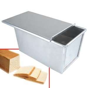    Rectangle Aluminum Sandwich Loaf Bread Tin Pan Box