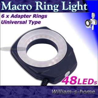 48 LED Macro Ring Flash Nikon D90 D3000 D700 D300 D3  