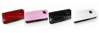 LEATHER CASE COVER SCREEN GUARD FOR NOKIA X6 PINK  