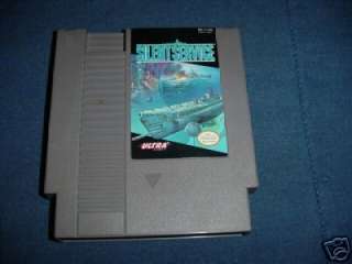 Silent Service   Original Nintendo NES Games Submarine 473109767257 