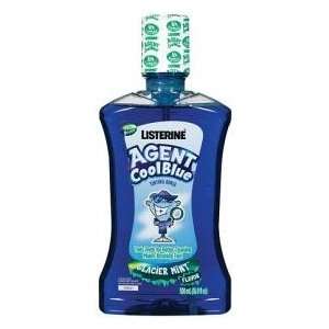  Listerine Kids Agent Cool Blue Tinting Mouth Rinse Glacier 