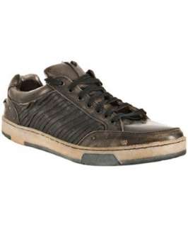 Mark Nason Lounge dark brown leather Confronted sneakers   
