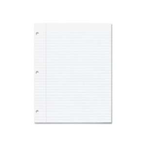  Rediform Looseleaf Notebook Filler Sheets   White 