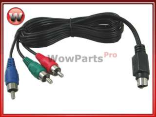 Pin S Video To 3 RCA RGB TV Adapter Cable for Laptop  