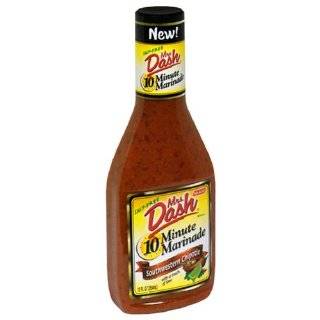 Mrs. Dash 10 Minute Marinade, Southwestern Chipotle, 12 Ounce Bottles 