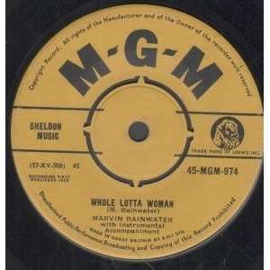   LOTTA WOMAN 7 INCH (7 VINYL 45) UK MGM 1958 MARVIN RAINWATER Music