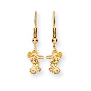  Disneys Mickey Mouse Earrings in 14 Karat Gold Jewelry