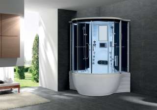 New 2012 Model Steam Shower Whirlpool Jacuzzi Hot Tub Spa Bathtub + TV 