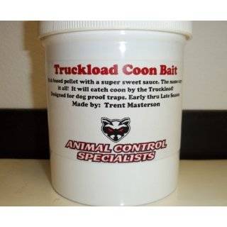   Truckload Coon Bait,16oz Great for dog proof and live cage traps