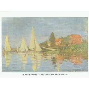  Boats At Argenteuil    Print