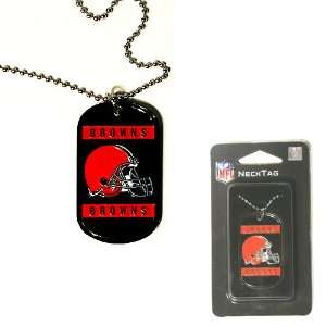  Cleveland Browns NFL Dog Tag Necklace 