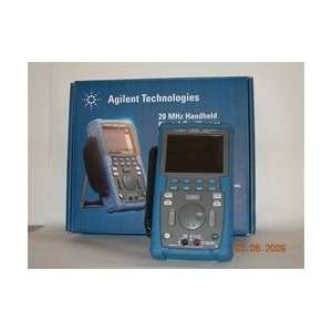 Agilent U1602A Handheld Oscilloscope, 20 MHz with multimeter. Demo 