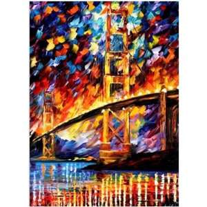   GATE Limited Edition Artist Embellished Giclee Painting Retail $2000