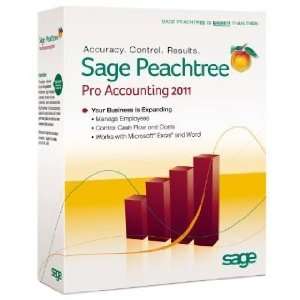  Sage Software Peachtree 2011 Pro Accounting Finance for 