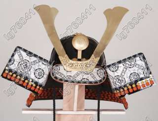 Collected wearable Japanese Samurai Armor knit Helmet  