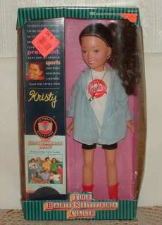 1993 Kenner Baby Sitters Club Doll Kristy BSC President Never Removed 