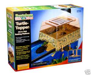 Penn Plax Turtle Topper Above Tank Basking Platform (fits up to most 