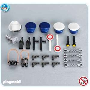  Playmobil 7447 Police Accessories: Toys & Games