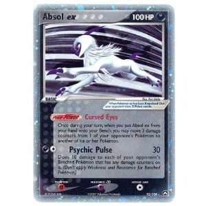  Pokemon EX Power Keepers #92 Absol ex Holofoil Card [Toy 
