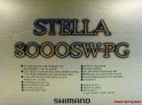 SHIMANO STELLA STL8000SWPG OFFSHORE SALTWATER REEL 022255110273  