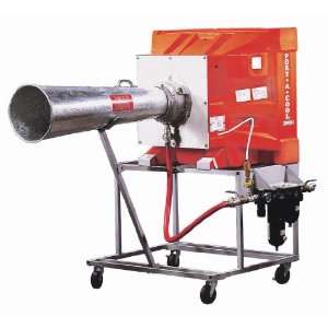   Pneumatic Portable Evaporative Cooling Unit, 16 Inch, 2200 CFM, Orange
