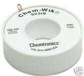 CHEMTRONICS 10 100L SOLDER WIC WICK FOR SOLDER REMOVAL  