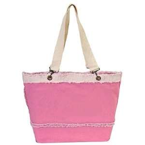  Pink Denim Tote Bag 