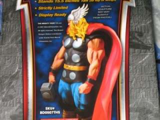 The Mighty THOR Marvel Statue by Randy BOWEN Designs Figure 15.5 Tall 