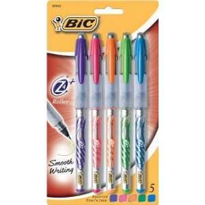  BIC Z4 Plus Fash Roller Pen, 5 Count (6 Pack): Health 