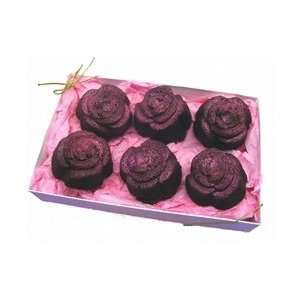 Rose Shaped Brownie Cakes Gift Box  Grocery & Gourmet Food