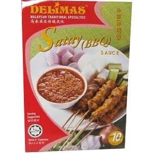 Satay BBQ Sauce  Delimas (Serve 4  6) Grocery & Gourmet Food