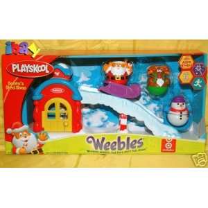  Playskool Weebles Santas Sled Shop: Toys & Games