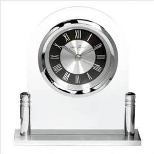 Seth Thomas TSI001258 Metal and Glass Table Clock