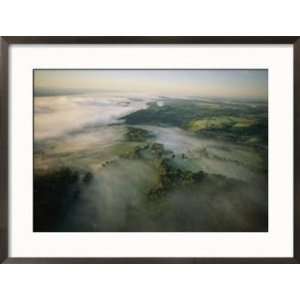  Fog Settles into the Hudson River Valley Near Saugerties 