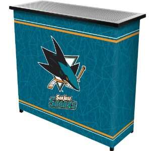  Best Quality NHL San Jose Sharks 2 Shelf Portable Bar w 