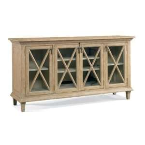 Media Console by Sherrill Occasional   CTH   Distressed Waxed Oak (960 