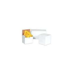   SHPGB995   White Gift Boxes, 9 x 9 x 5 1/2