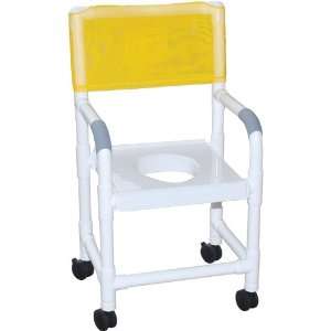 Shower Chair with Full Support Snap On Seat