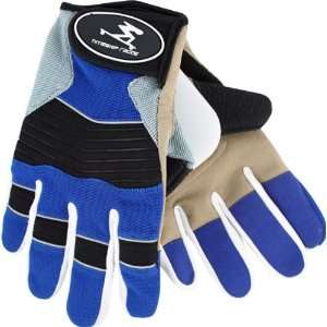  Freeride Slide Gloves Large Blue Skate Pads