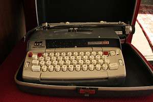   120 VINTAGE Smith Corona Typewriter UNIQUE RARE With Hard Case  