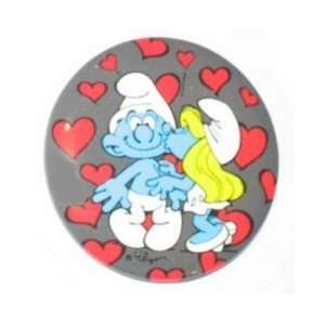  The Smurfs Hearts Kissing Button Toys & Games