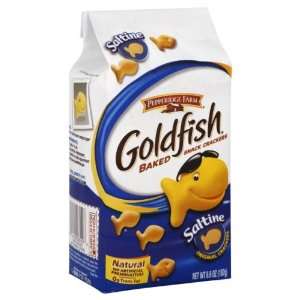  Goldfish Baked Snack Crackers, Saltine,6.6oz, (Pack of 2 