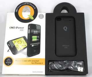 iPhone 4 4S QYG Power Kiwibird battery slim case LED 1400mAh FC8 V2 